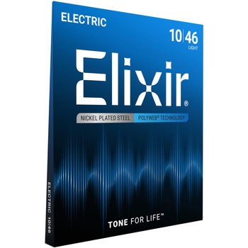 エレキギター弦 ライト POLYWEB Elixir(エリクサー)
