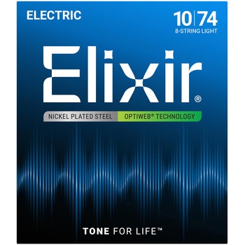 エレキギター弦 8弦 ライト OPTIWEB Elixir(エリクサー)