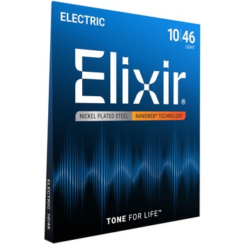 エレキギター弦 2パックセット ライト NANOWEB Elixir(エリクサー)