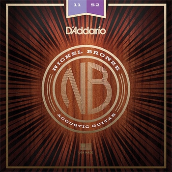 アコ弦NB1152 Ni-Bronz/C.Light011-052 D'Addario
