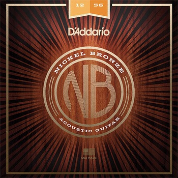 アコ弦NB1256 NiBr/L.Top/M.Btm012-056 D'Addario