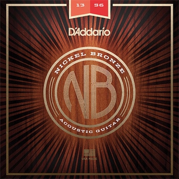 アコ弦NB1356 Ni-Bronz/Medium 013-056 D'Addario