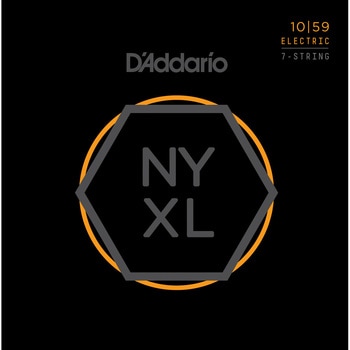 エレキギター弦 NYXL1059 R.Light 7string 10-59 D'Addario