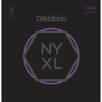 エレキギター弦 NYXL1149-3P Medium 011-049 D'Addario
