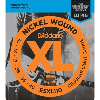 エレキギター弦 ESXL110 R.Light/DB.End 010-046 D'Addario