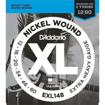 エレキギター弦 EXL148   Ex.Heavy 012-060 D'Addario