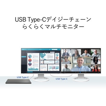 EV2795-WT 27.0型液晶モニター FlexScan EV2795 (WQHD/USB Type-C