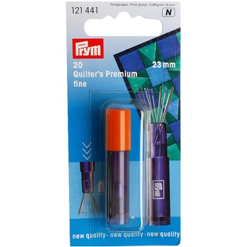 prym プリム プレミアムキルト針 23mm マグネットケース付き オレンジ プリム(Prym)