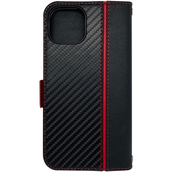 【+ECO】iPhone14Max ソフトレザー手帳型ケース エアージェイ