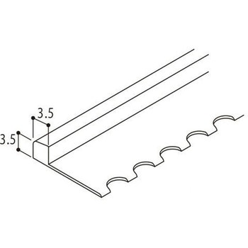 あんからプラス用小口隠し見切R - フクビ化学