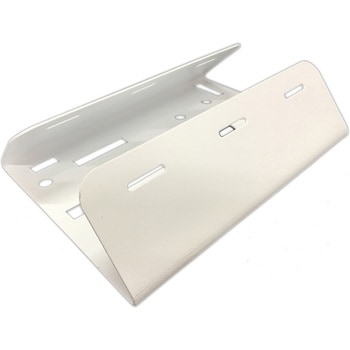 監視・ドームカメラポールマウントブラケット固定スタンド取り付け金具210x147mm【白】 bitstrong