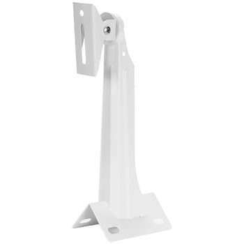 監視カメラポールマウントハウジングブラケット取り付け金具260mm【白】 bitstrong