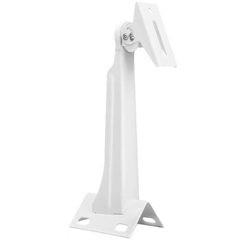 監視カメラポールマウントハウジングブラケット取り付け金具260mm【白】 bitstrong