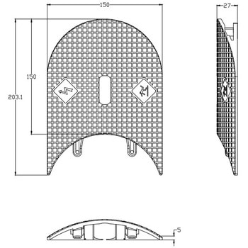 マルチトラケーブルプロテクター セーフラン安全用品
