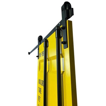コンテナドアデザイン鋼製引戸(吊レールセット) マテリアルワールド