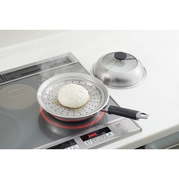 見える!フライパン用蒸し器 ヨシカワ