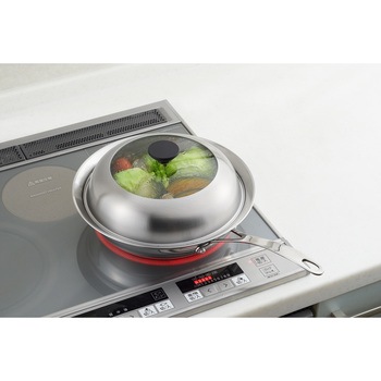 見える!フライパン用蒸し器 ヨシカワ