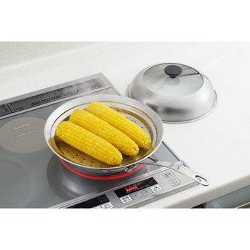 見える!フライパン用蒸し器 ヨシカワ