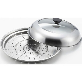 見える!フライパン用蒸し器 ヨシカワ