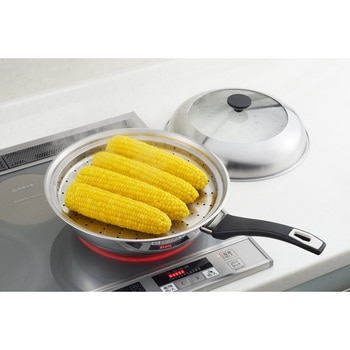 見える!フライパン用蒸し器 ヨシカワ