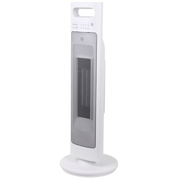 DTC-L120N-WH 人感センサー付タワーセラミックヒーター 1個 ゼピール