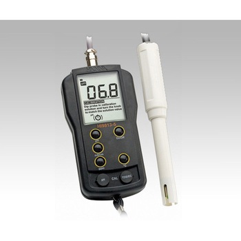 HI9813-51(��ʍZ��(�p��)) pH�v 0pH�`13pH �p��ōZ���ؖ����t HANNA(�n���i�C���X�c�������c�E�W���p��) 45015908