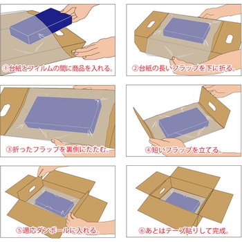 段ボール用フィルムパッド HEIKO