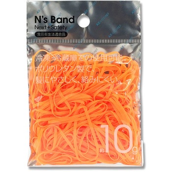 A-NB-O 蛍光オレンジ ゴムバンドN'sBand 1個(10g) アックス