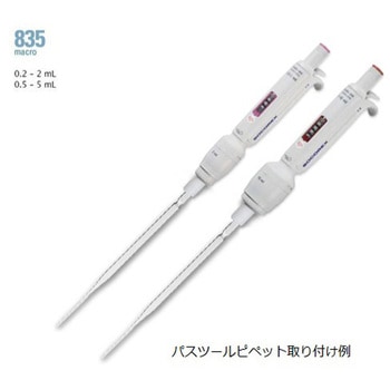 マクロピペット アキュラ JCSS校正証明書付 835シリーズ Socorex(ソコレックス)