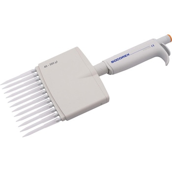 12チャンネルマイクロピペット アキュラ JCSS校正証明書付 855.12シリーズ Socorex(ソコレックス)