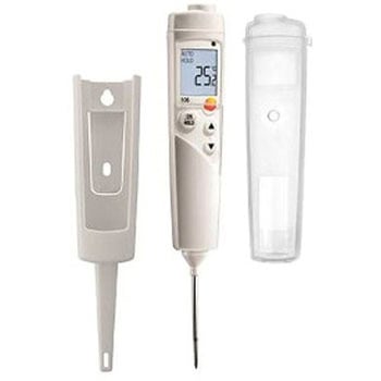 食品用防水型中心温度計 英語版校正証明書付 testo(テストー)