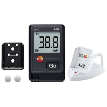テストー ミニ温湿度データロガーUSBインターフェイスセット 2ch testo 174H 英語版校正証明書付 testo(テストー)