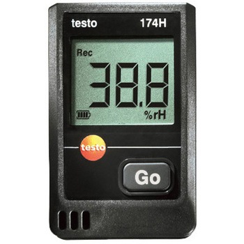 テストー ミニ温湿度データロガーUSBインターフェイスセット 2ch testo 174H 英語版校正証明書付 testo(テストー)