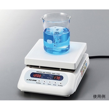 セラミックホットスターラー デジタルタイプ 550℃ 出荷前点検検査書付き CHPSシリーズ アズワン