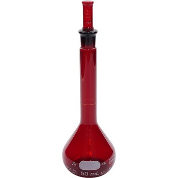 メスフラスコ CLassA 校正証明書付 PYREX(パイレックス)