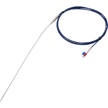 K熱電対 シース シース部径Φ1.6mm KTOシリーズ 校正証明書付 アズワン