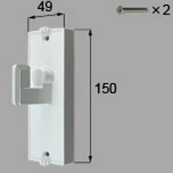 H8AAB0212 D型 錠内掛け受けセット(両開き用) LIXIL(新日軽) 取手