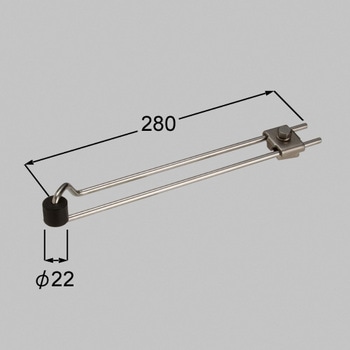 オーバードア 接地ストッパー(右)電動タイプ(+100) TOEX(LIXIL)