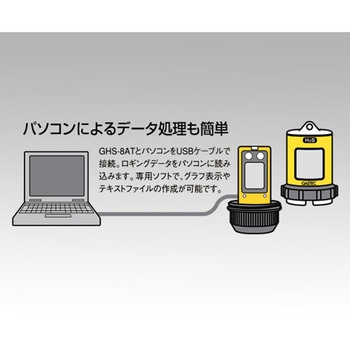 拡散式硫化水素測定器 試験成績書付 GHS-8ATシリーズ ガステック