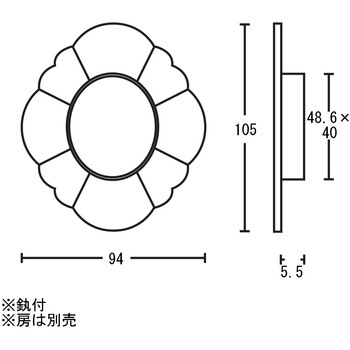 梨地御殿 カン付 ツキエス