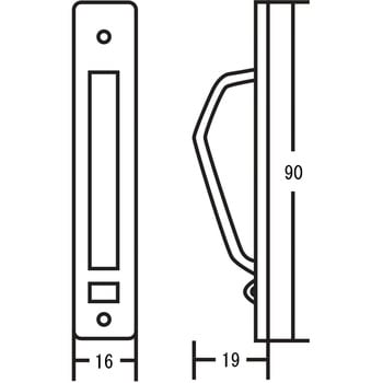 TS-230 ホープ取手 1個 ツキエス 【通販サイトMonotaRO】