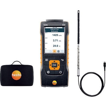 0563 4400 TESTO440 熱線式風速計セット 1セット testo(テストー