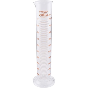 PYREX(R)JIS メスシリンダー 英語版校正証明書付 3022JISシリーズ PYREX(パイレックス)