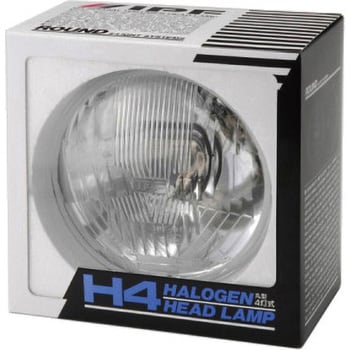 IPF ヘッドライト ASSY ハロゲン H4 丸形 2灯式 マルチリフレクター