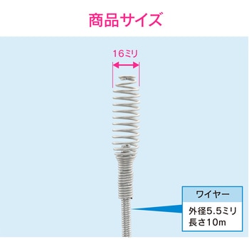 これカモ ブラシつきパイプクリーナー GAONA(ガオナ)