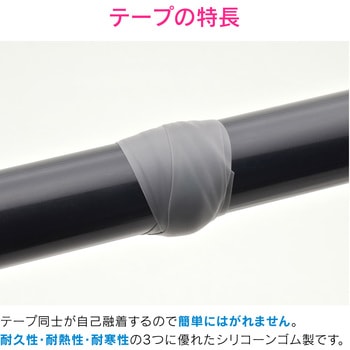 これカモ シリコーン自己融着テープ水漏れ用 GAONA(ガオナ)