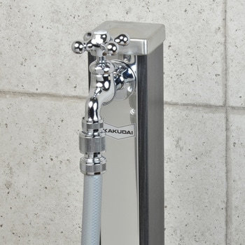 ガオナ メタルホーセンド ワンタッチ接続用 (金属製 ホースジョイント コネクター 簡単取外し) GAONA(ガオナ)