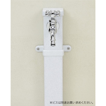 ガオナ サドルバンド ぐらつき防止 (立水栓用 70mm角 ネジ止め ミカゲ 壁固定) GAONA(ガオナ)