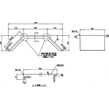 4t車用フェンダー(プレスライン無) - 信和自動車工業