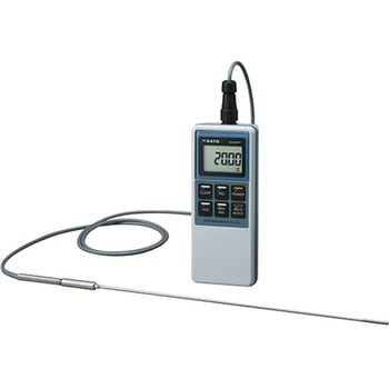 JCSS校正証明書付 精密型デジタル標準温度計/中温センサ付き SK-810PT/S810PTシリーズ 佐藤計量器製作所